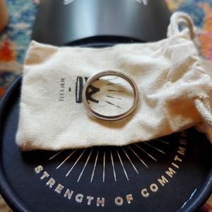 Men's titanium wedding band - size 10.5